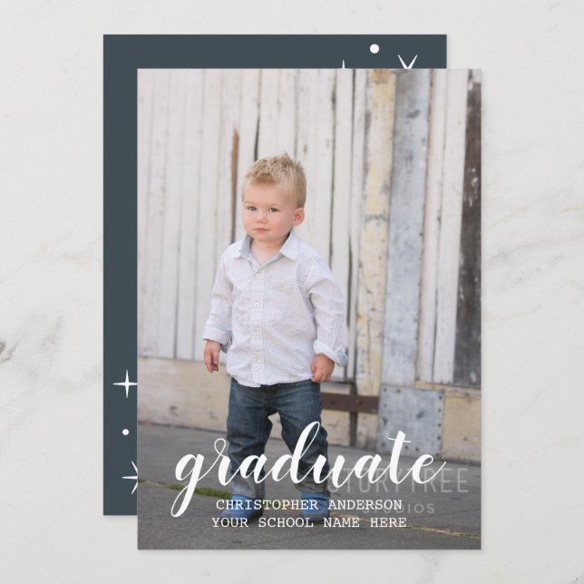 Anúncio Kids Photo Graduation (Frente/Verso)