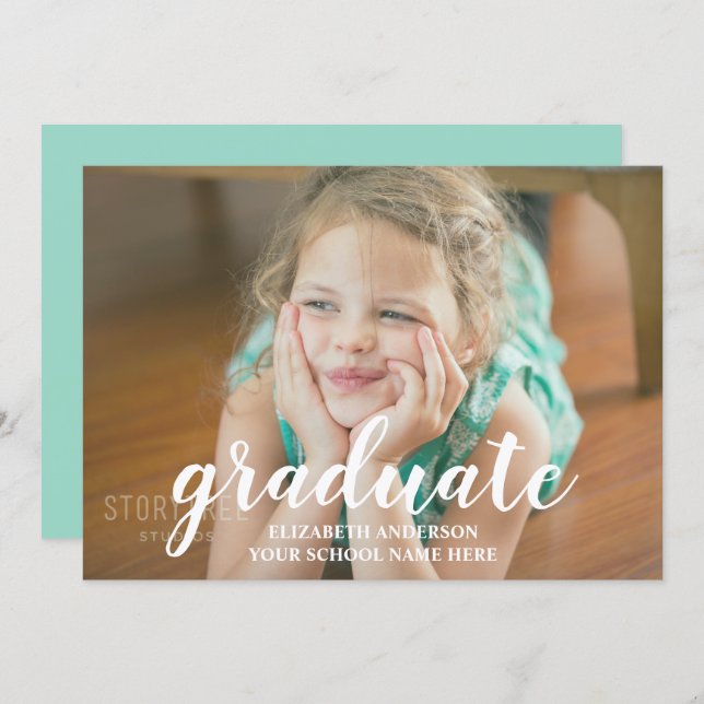 Anúncio Kids Photo Graduation (Frente/Verso)