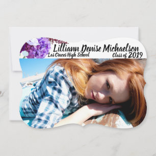 Anúncio lavanda de lançamento do Mais velho 5x7 Hibiscus e