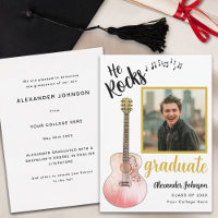 Legal Ele Rocks Formando Photo Modern Dourado