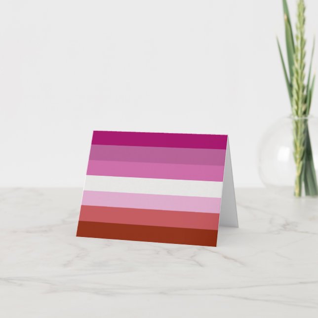 Anúncio Lesbian Pride Flag (Origin) (Frente)