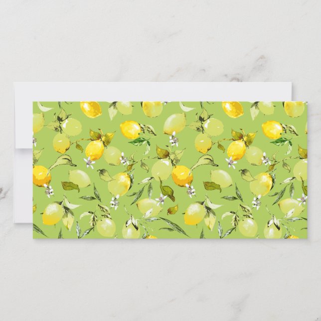 Anúncio Limões de aquarelas 22 (Frente)