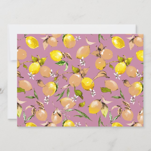 Anúncio Limões de aquarelas 25 (Frente)