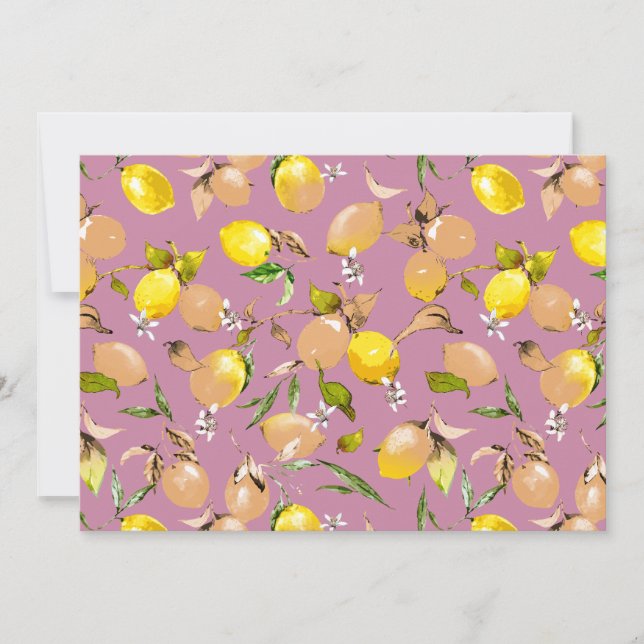 Anúncio Limões de aquarelas 25 (Frente)