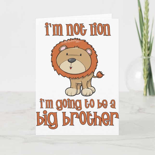 Anúncio lion big brother (Frente)