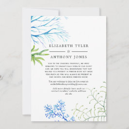 Anúncio Lista de Convidados Reduzida para Casamento com Al