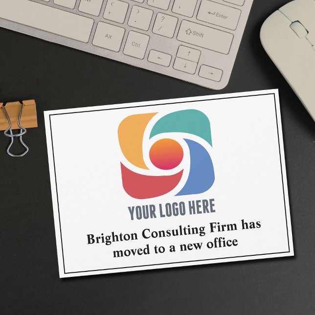 Anúncio Logotipo Empresarial Personalizado Nosso Escritóri (Criador carregado)