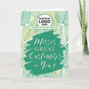 Anúncio Logotipo roUND botânico para clientes