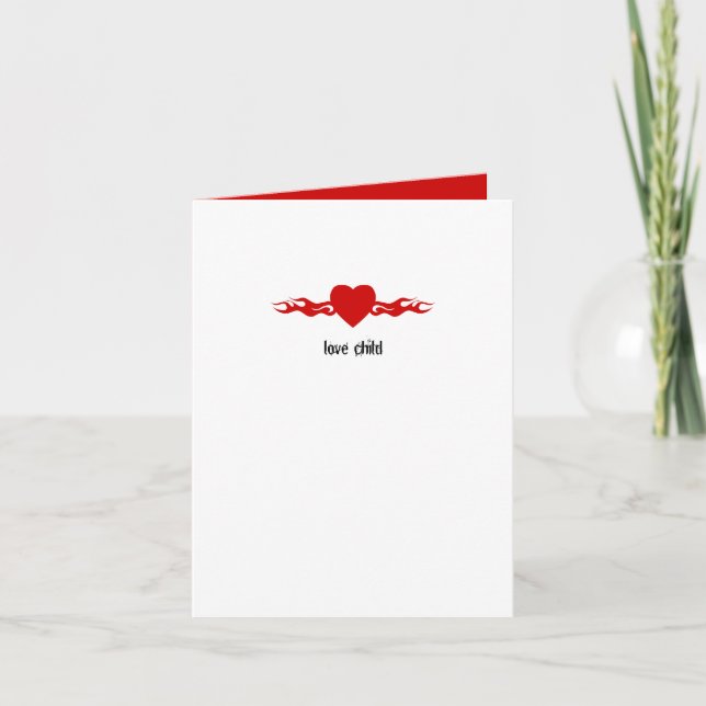 Anúncio Love Child Birth Announcement (Frente)