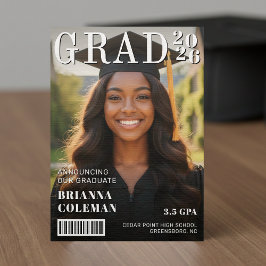 Anúncio Magazine Cover Photo Graduation