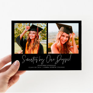 Anúncio Mais Inteligente Por Um Grau Graduação Multi Foto 