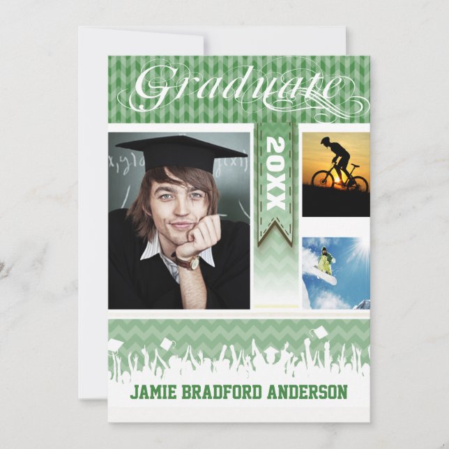 Anúncio Mais velho 3 Fotos Classe de Zig Zag Verde (Frente)