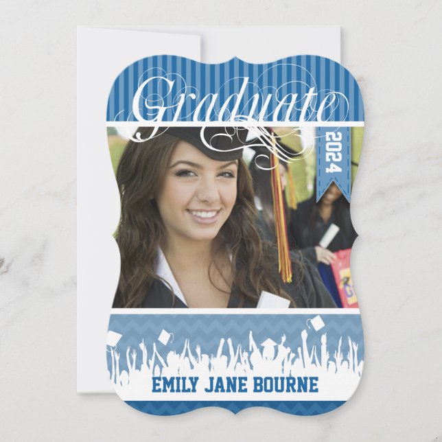 Anúncio Mais velho Real Azul Zig Zag Classe de Imagem (Frente)