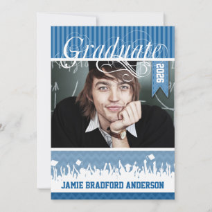 Anúncio Mais velho Real Azul Zig Zag Classe de Imagem