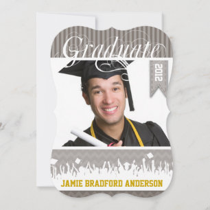 Anúncio Mais velho Zig Zag Cinza Amarelo Classe de Imagem