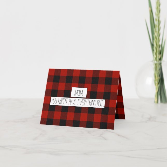 Anúncio Mamãe está grávida de Natal (Frente)