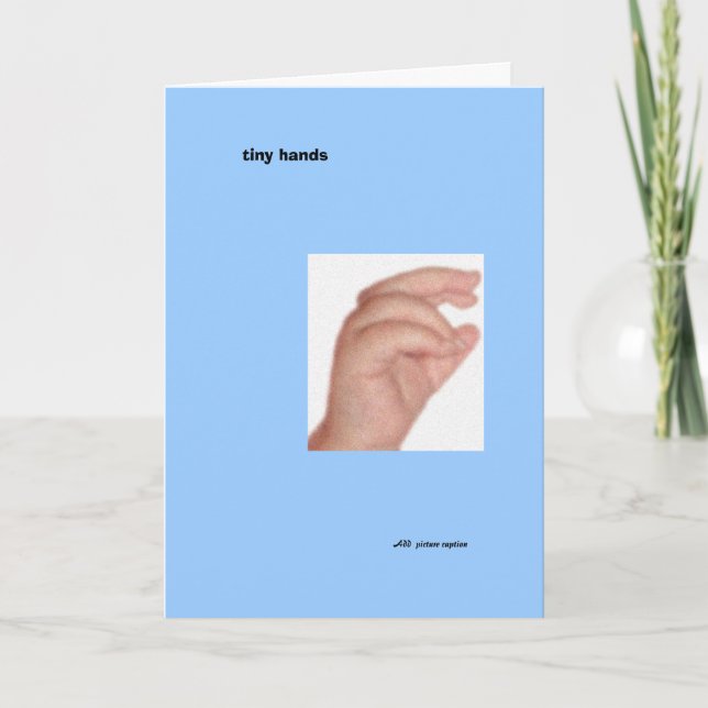 Anúncio Mãos Pequenas (Frente)