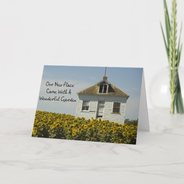 Anúncio Maravilhoso Jardim - Engraçado Mudança de Endereço (Frente)