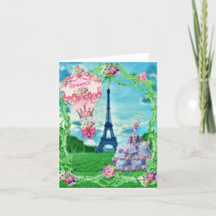 Anúncio Marie Antoinette, Torre Eiffel, Balão de Ar Quente