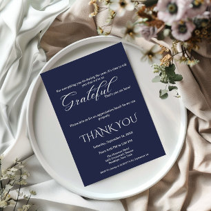 Anúncio Marinho azul minimalista e apreciação de script br