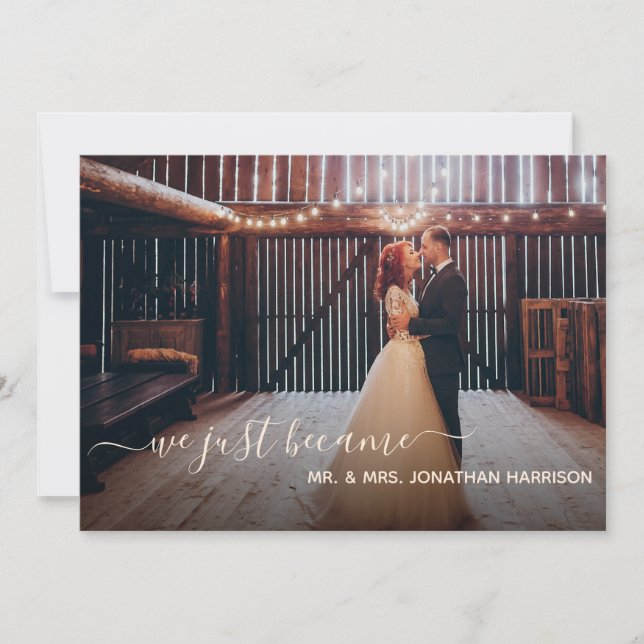 Anúncio Marinho Elegante Recem casados Floral Coral Azul (Frente)