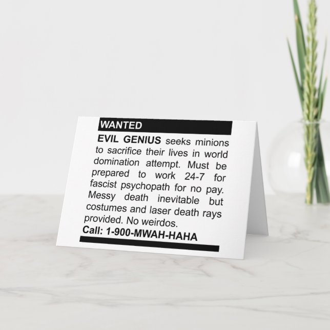 Anúncio mau Genius (Frente)