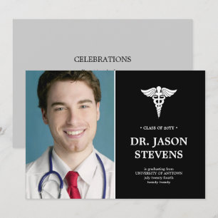 Anúncio médico da graduação do Caduceus