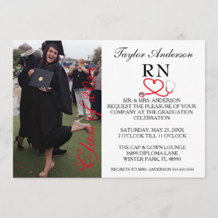 Anúncio médico na moda da graduação da escola 