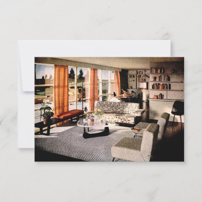 Anúncio Meio século Nova Casa e Mudança de Endereço Modern (Frente)