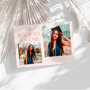 Anúncio Melhor Ainda Está Por Vir Foto de Graduação em Pês