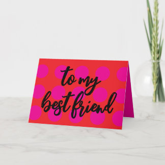 Anúncio Melhor Apreciação/Cartão de Incentivo para Amigos