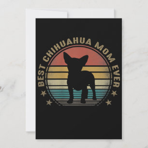 Anúncio Melhor Dia de as mães Chihuahua Mãe Engraçado
