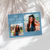 Melhor Está Por Vir Foto Gradução Jeans Azul