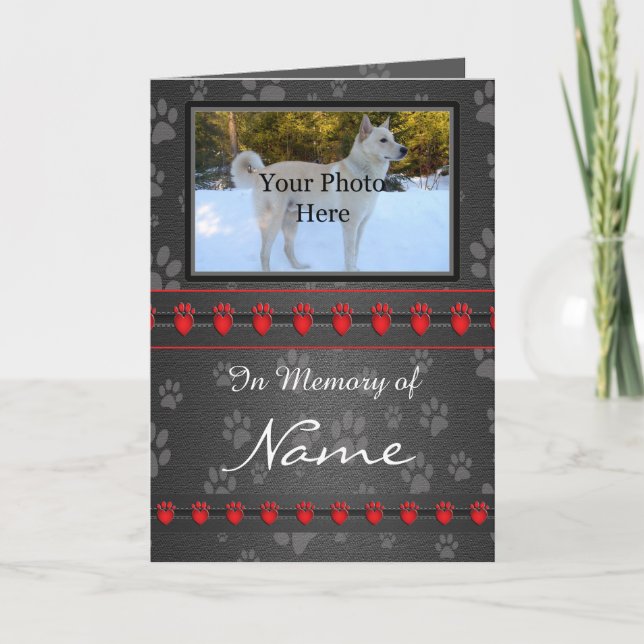 Anúncio Memorial Personalizado - Companheiro Fiel (Frente)