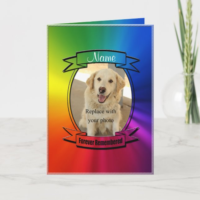 Anúncio Memorial Personalizado - Relembrado para S (Frente)