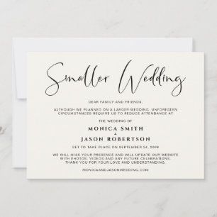 Anúncio Menor mudança de casamento de menor tamanho