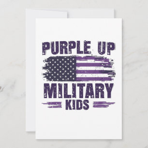 Anúncio Mês de Awreness Militar Roxo
