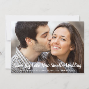 Anúncio Mesmo Amor Casamento Menor Foto Clássico Azul