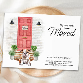 Anúncio Meu Cachorro E Eu Mudamos O Cachorro-Cachorro Ingl