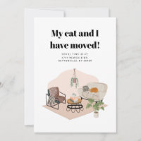 Meu Gato e eu mudamos de endereço movendo-se