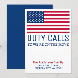 Anúncio Militares Movimentamos PCS Exército Bandeira Ameri