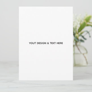 Anúncio Minimalista Branco Elegante para Qualquer Ocasião