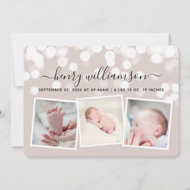 Anúncio Modern Bokeh Lights 3 Foto de lançamento (Frente)