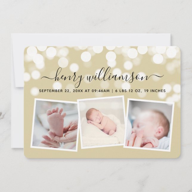 Anúncio Modern Bokeh Lights 3 Foto de lançamento (Frente)