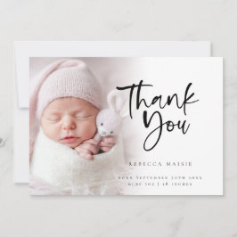 Anúncio Modern Photo Overlay Girl Obrigado Birn