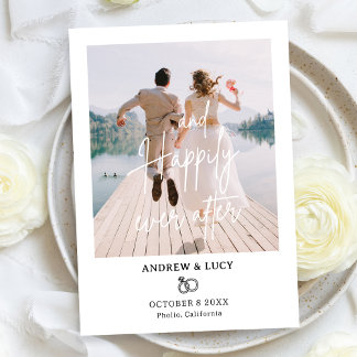 Anúncio Modern photo wedding 