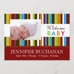 Anúncio moderno do nascimento