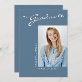 Anúncio Moderno Elegante Simples | 1 Formando fotográfico