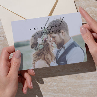 Anúncio Moderno Minimalista Nós Elogiamos Casamento Fotogr