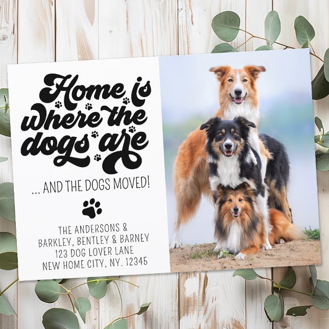 Anúncio Moderno Retroativo, Movimentamos Foto Personalizad (Criador carregado)